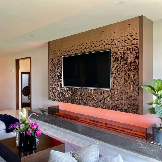 luxurious-entertainment wall