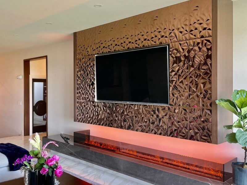 luxurious-entertainment wall